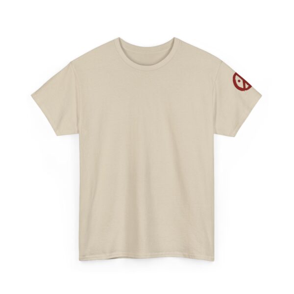 Unisex Heavy Cotton Tee for Everyday Comfort, Unique Graphic Tee, Casual Wear, Gift for Friends, Stylish Summer Top, Eco-Friendly Shirt - Image 3
